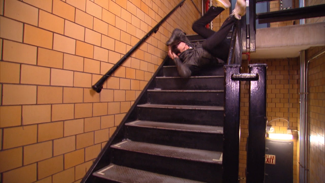 Hollywood Stuntman Shares the Best Way to Fall Down the Stairs | Inside
