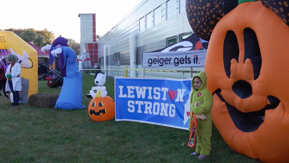 Kids Turn Out for Annual Halloween Event in Lewiston