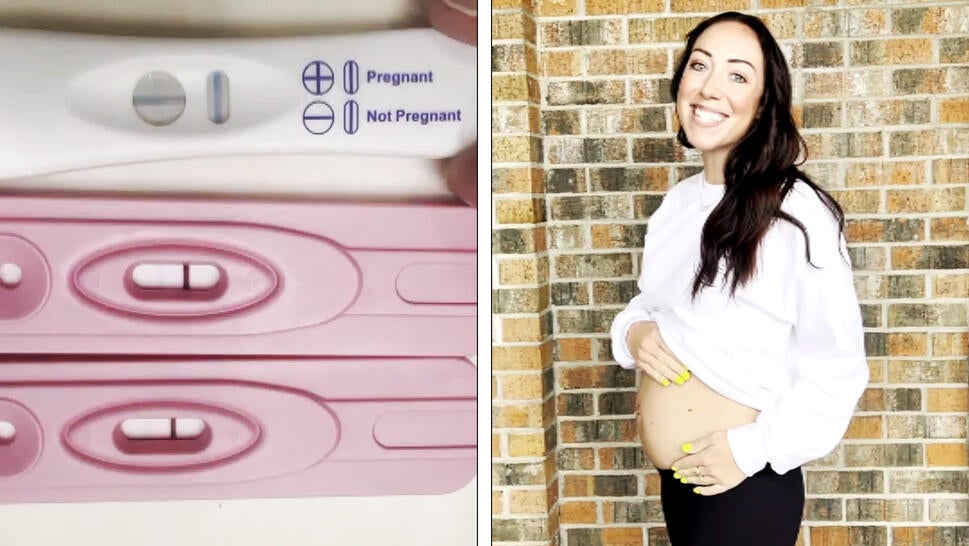 Pregnancy test/ Pregnant mother 