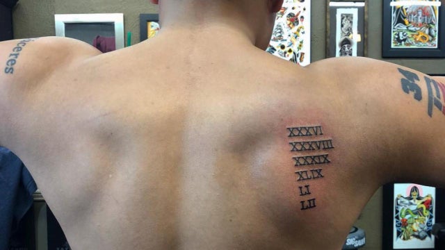 Man With Gun Tattoo On His Forehead Arrested On Firearms Charge Inside Edition