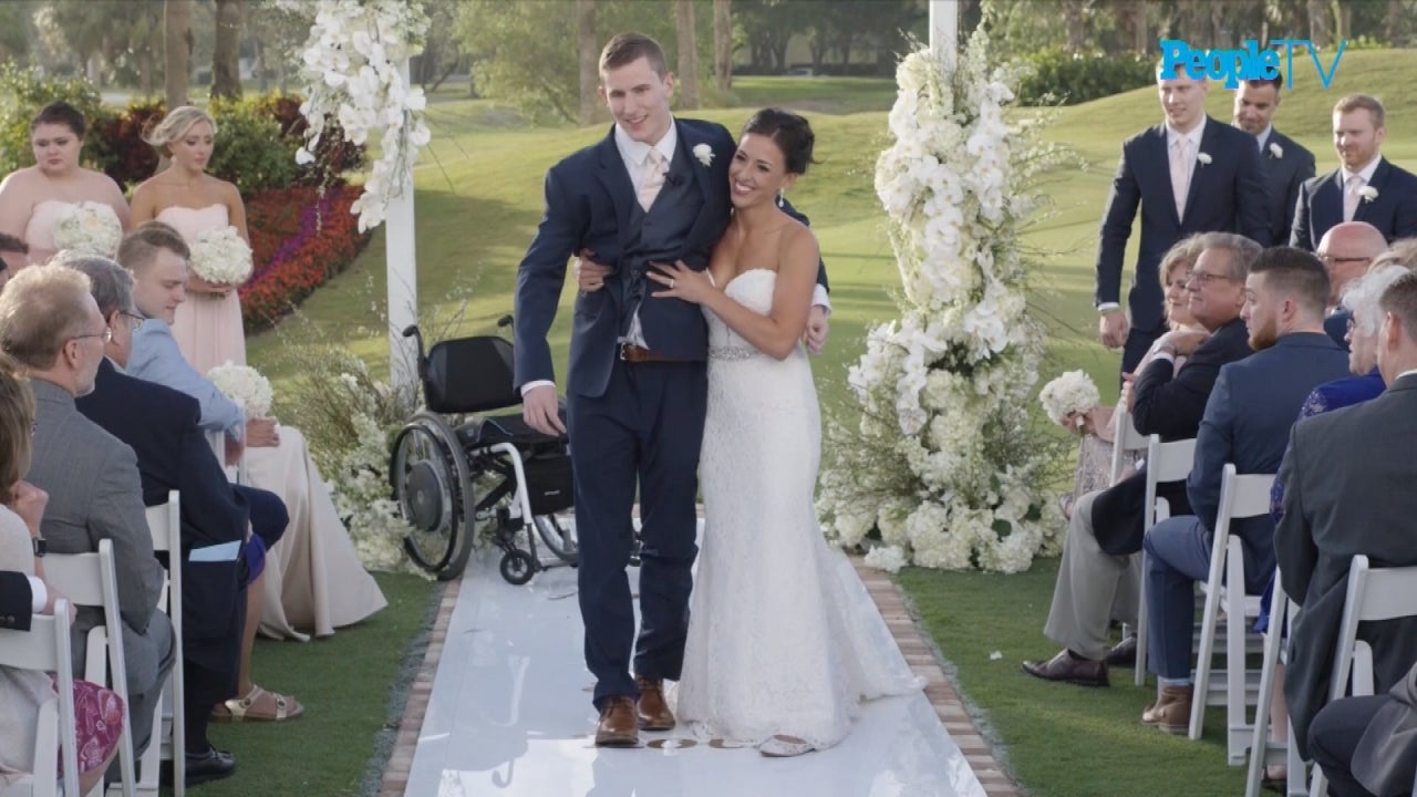 Groom Miraculously Walks Down Aisle After Being Paralyzed Inside Edition