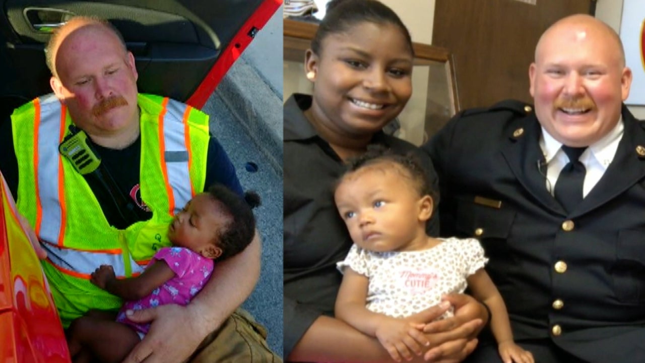 Tennessee Firefighter Reunites With Baby He Was Pictured Holding After