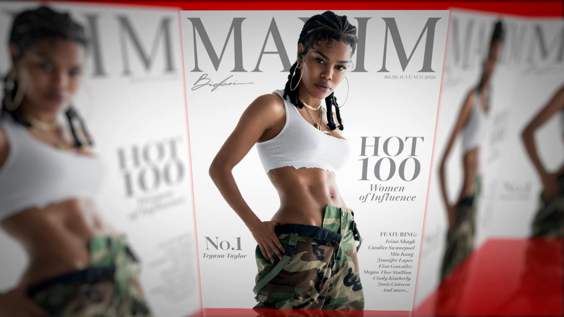 Teyana Taylor Is First Black Woman to Be Named Maxim’s Sexiest Woman Alive ...