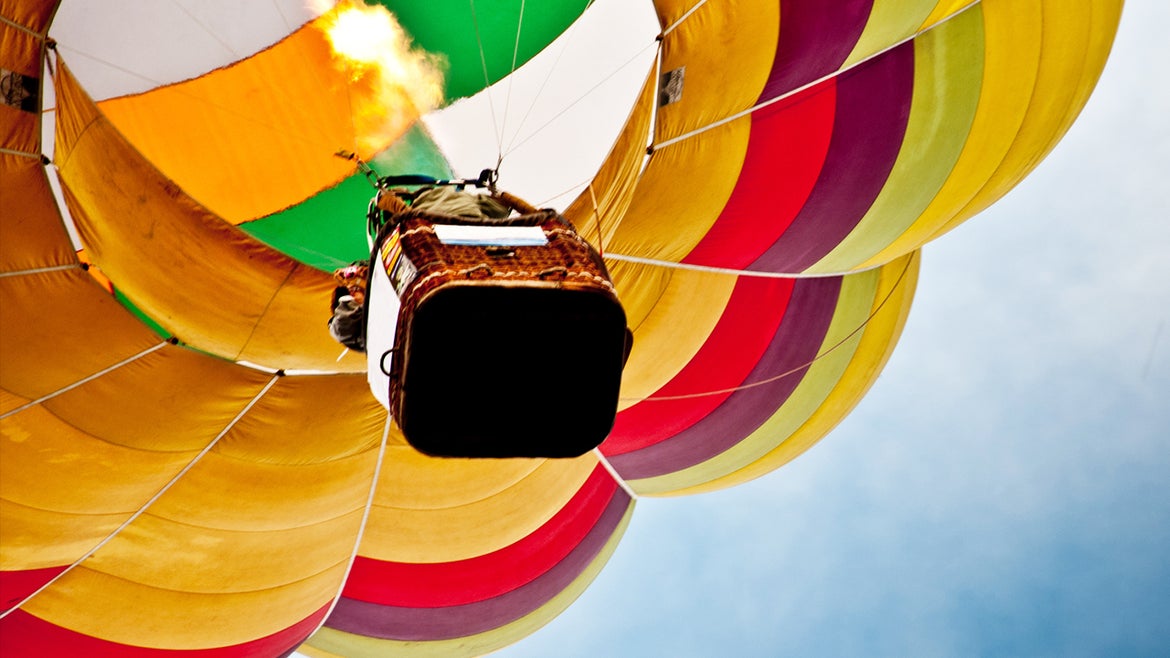Brian Boland, 72, had become tangled in the equipment and fell to his death as the hot-air balloon ascended.