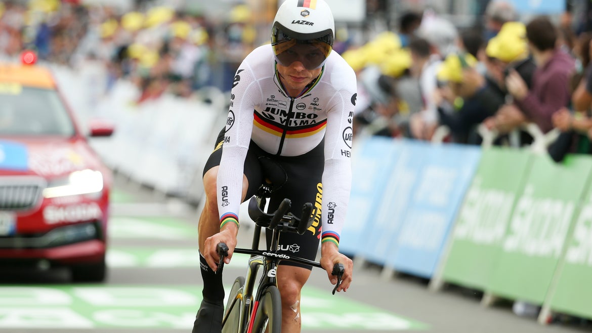 Tony Martin of Germany and Jumbo - Visma during stage 5 of the 108th Tour de France 2021.
