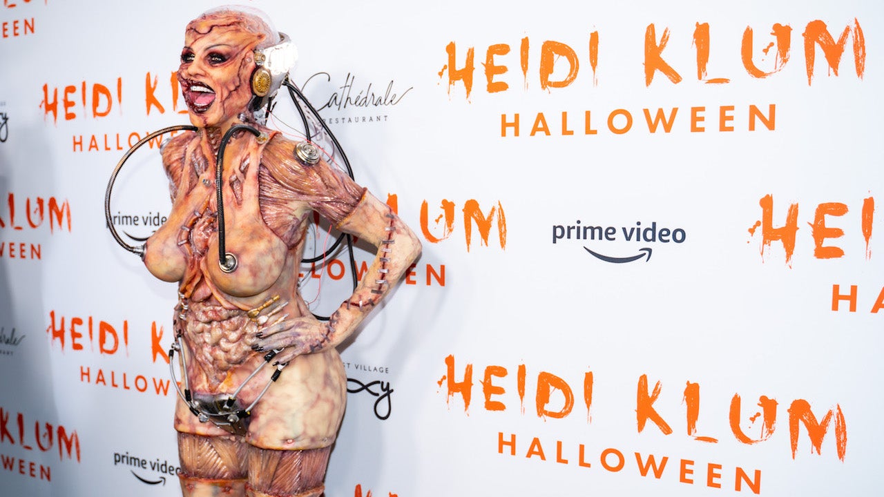 Heidi Klum attends Heidi Klum's 20th Annual Halloween Party at Cathédrale on October 31, 2019 in New York City.