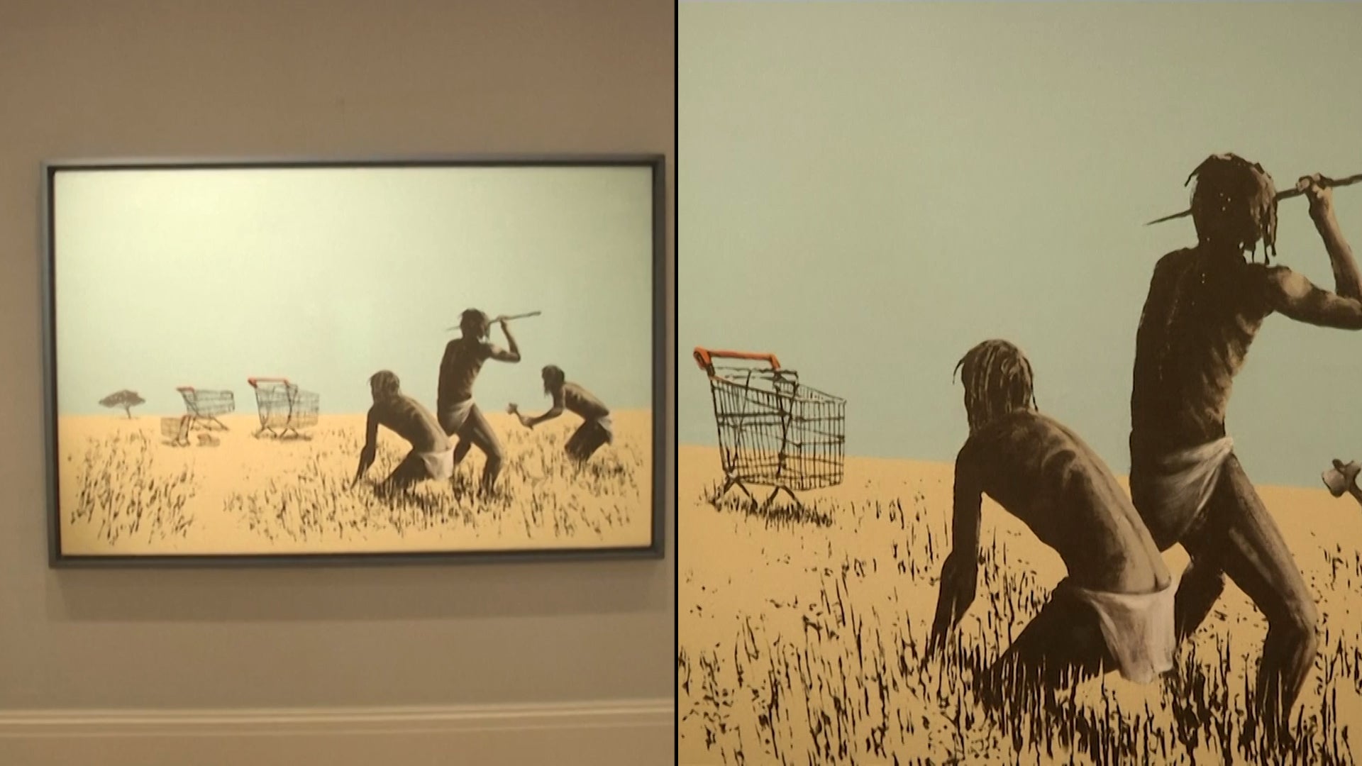 Banksy Donates Work To Raise Funds At Sothebys