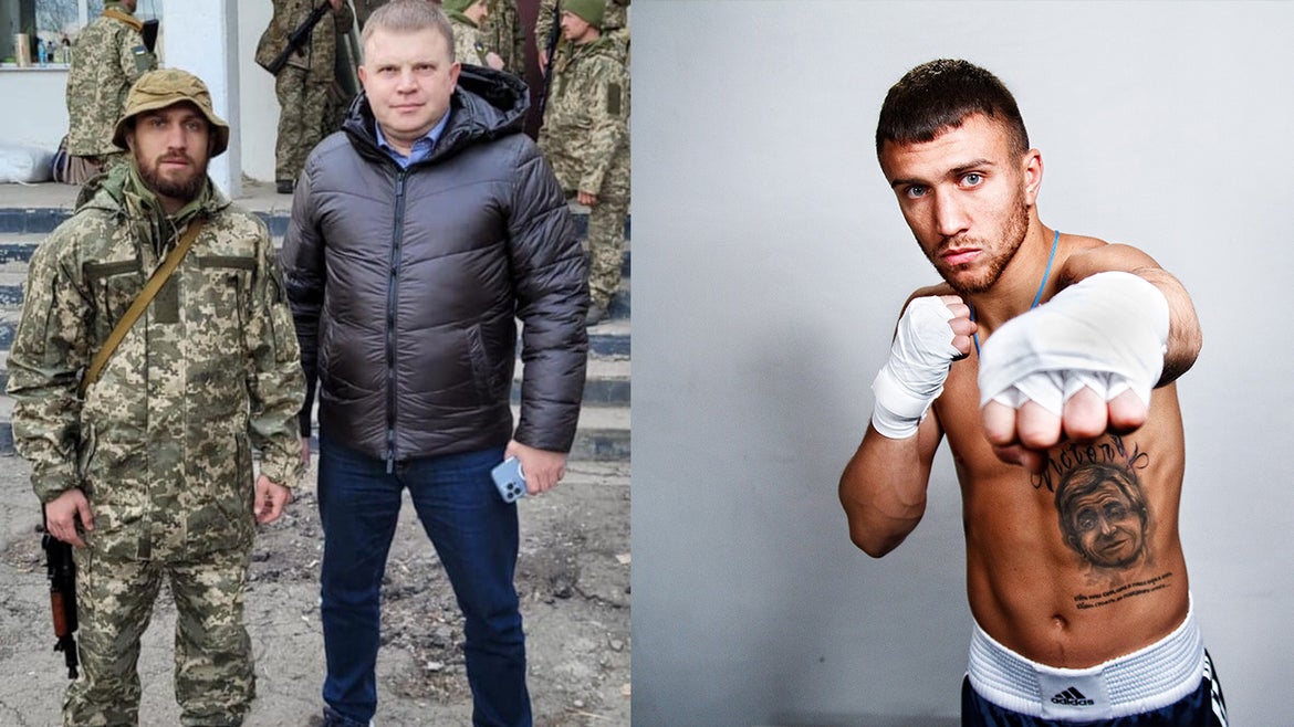 Former world champion boxer Vasiliy Lomachenko joins Ukraine defense battalion