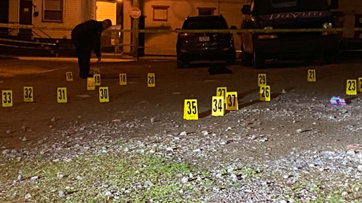 Pittsburgh Police Shooting Crime Scene