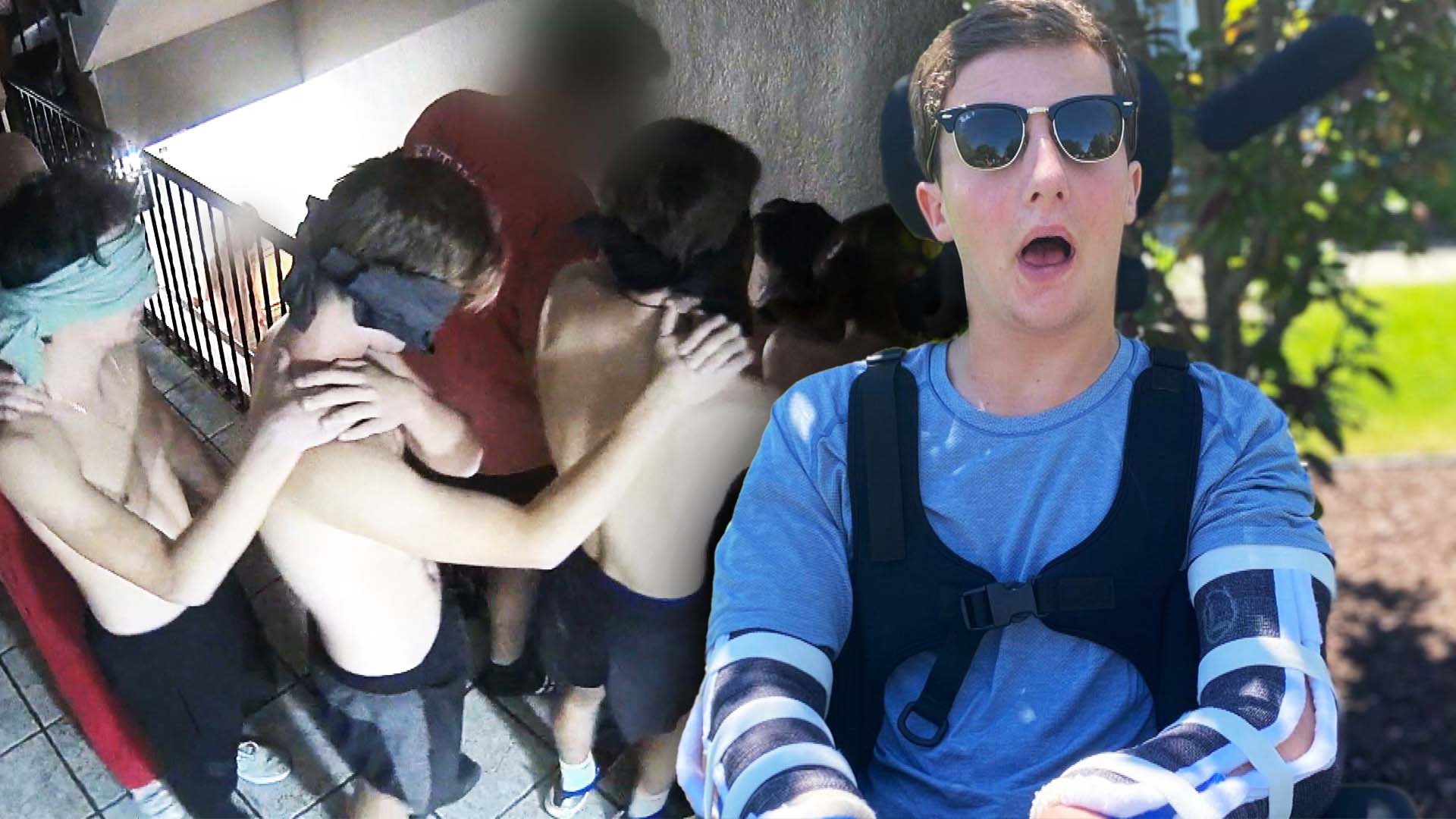 Video Shows Alleged Hazing at Fraternity That Left Freshman Paralyzed Inside Edition photo