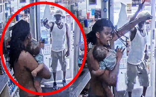 Dad With Baby Fights Off Man Who Pointed Gun at Him in Detroit Gas Station: Cops