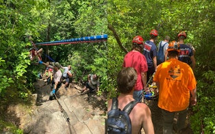 Rescuers Spend Hours Saving Teen After Jump From Tennessee State Park Waterfall