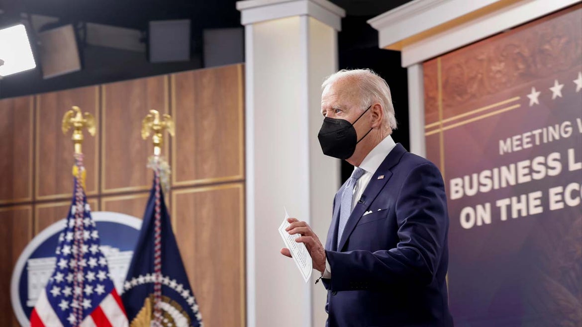President Joe Biden mask