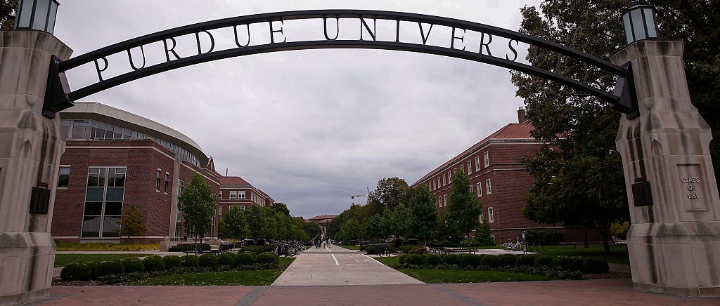 Purdue University entrance