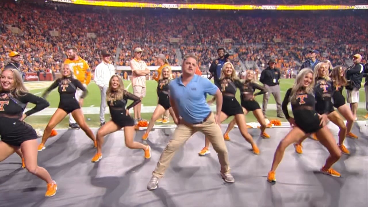 Dance Team Advisor Busts a Move in Front of Roaring Crowd Inside Edition