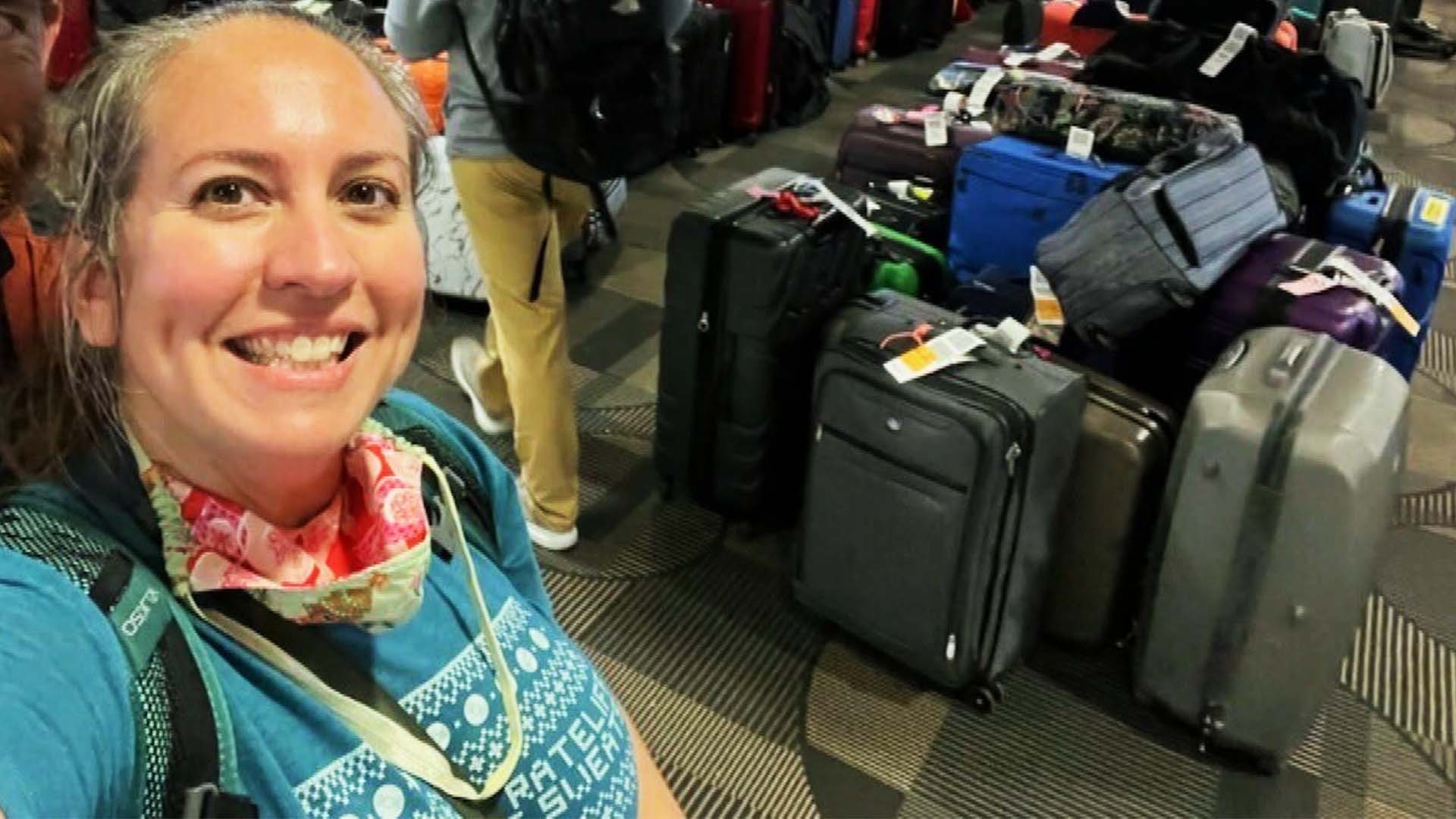 Teacher Reunites Travelers With Their Lost Luggage