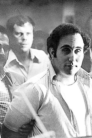 "Son of Sam," David Berkowitz, stands before Criminal Court Judge Richard Brown at the Criminal Court building in Brooklyn, N.Y. to hear charges accusing him in six random murders on August 11, 1977.