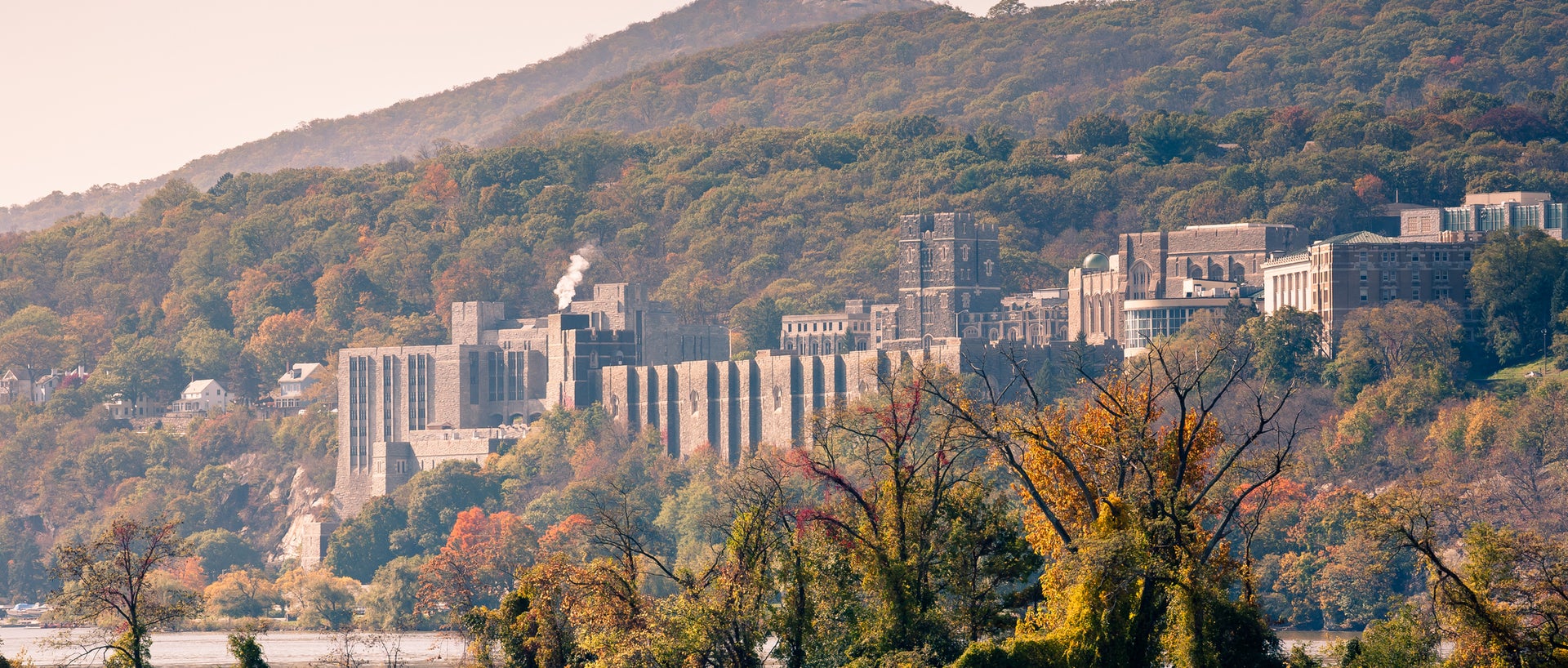 The grounds of United States Military Academy West Point.