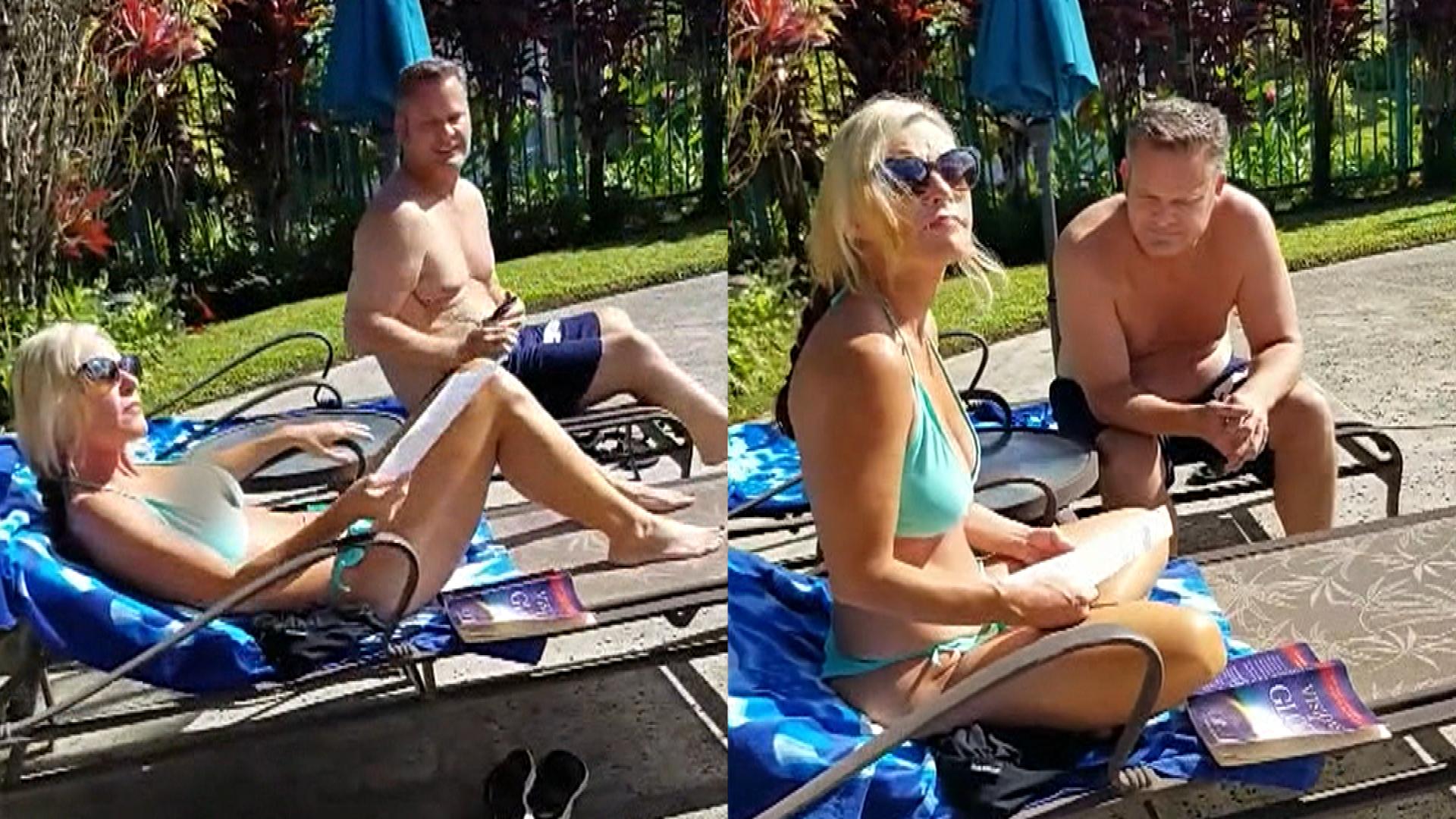 Lori Vallow Seen Poolside Before Being Served Subpoena Inside Edition image