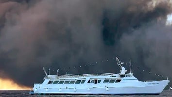 Boat Crew Rescues Wildfire Victims Who Jumped Into Ocean