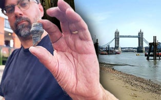 Bones, Pottery, Among Other Items Pulled by Mudlarks From London’s River Thames