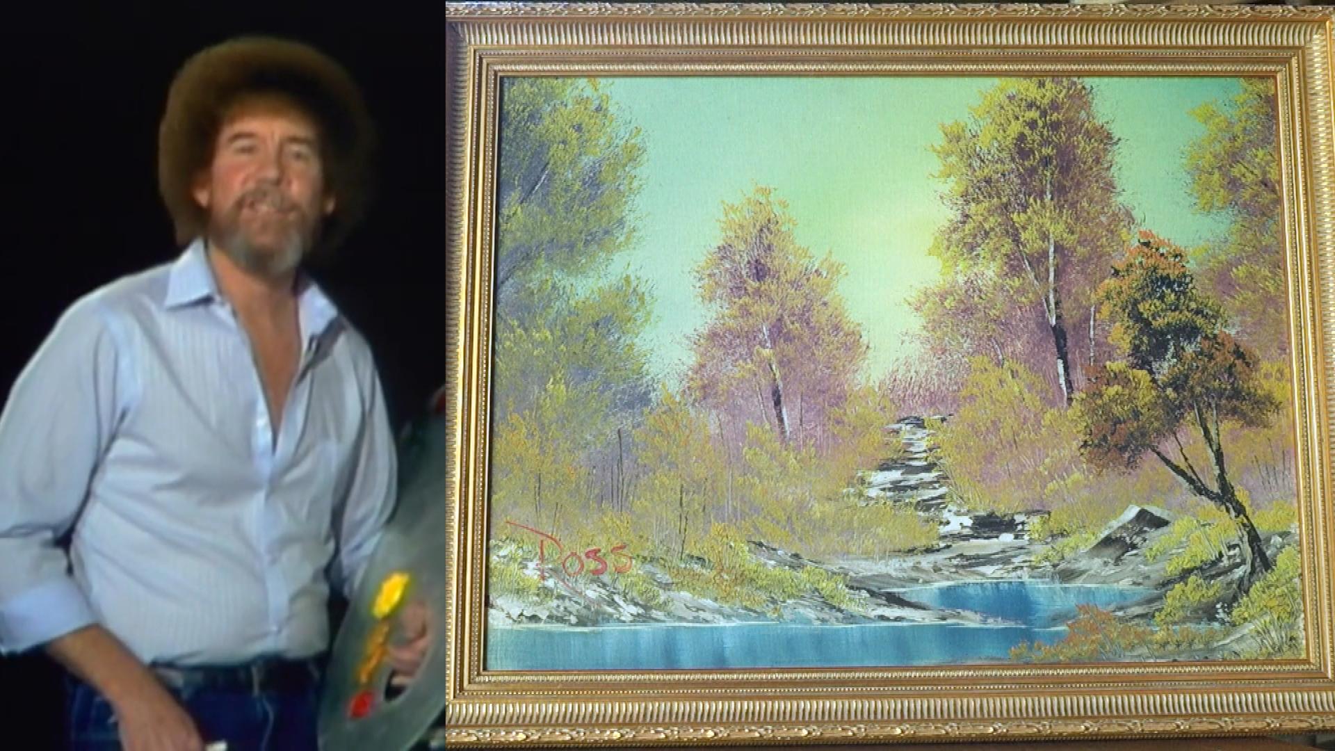 Bob Ross' First TV Painting for Sale for Nearly $10 Million