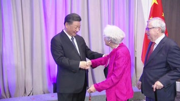 China's leader Xi and Sarah Lande