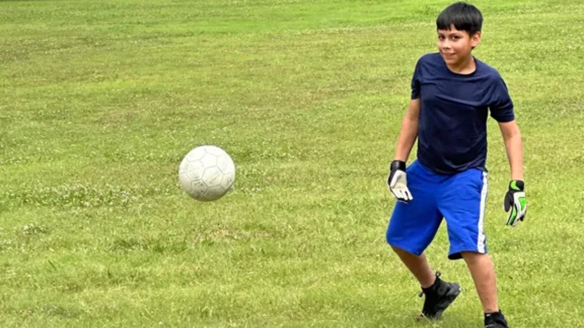 The victim, identified as Kevin Briones, died at the scene.