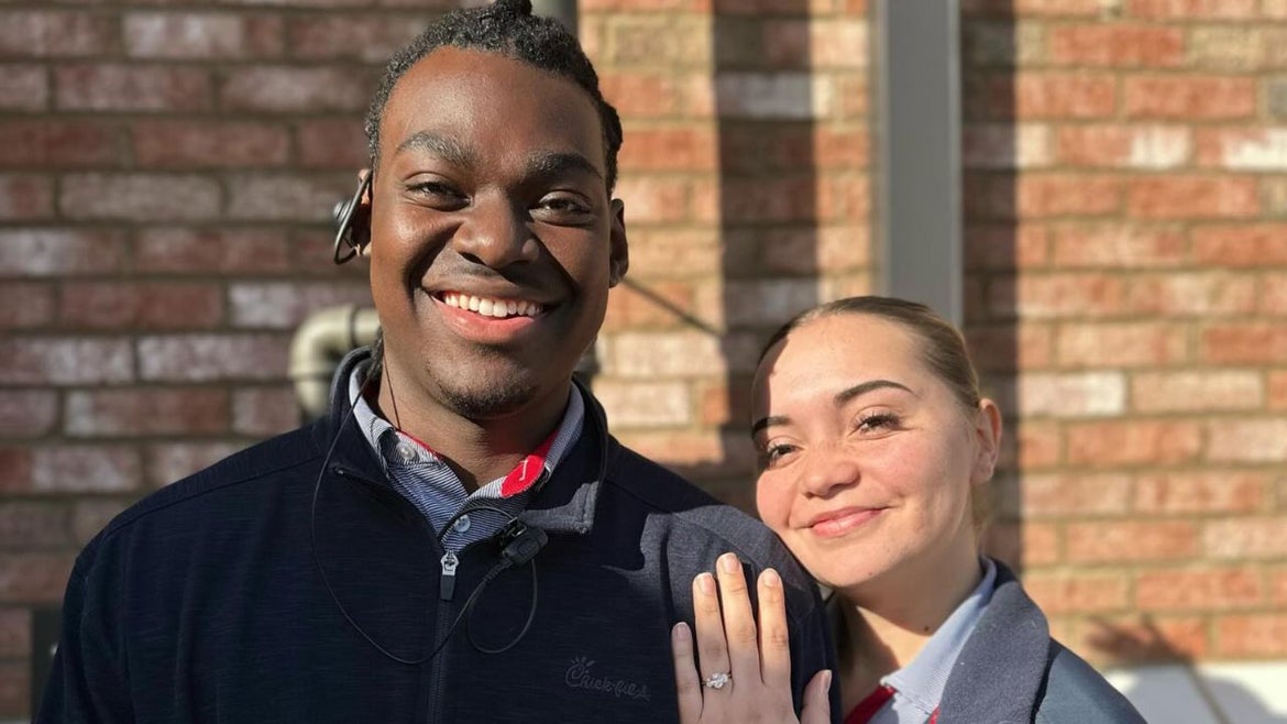 Azeem Warthen and Sarah Wood