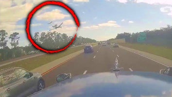 Plane about to crash on highway