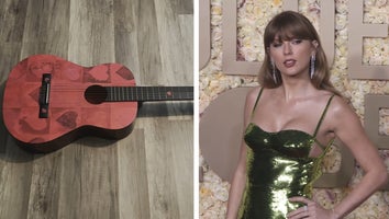 autographed guitar/ Taylor swift