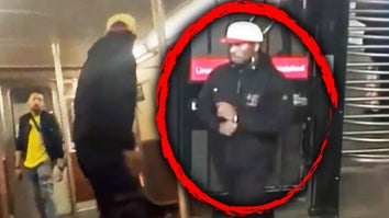 Two passengers fight on an NYC subway train, gunman