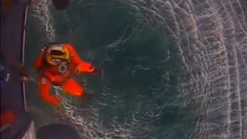 US Coast Guard Rescues Ex-Football Player in Kayak