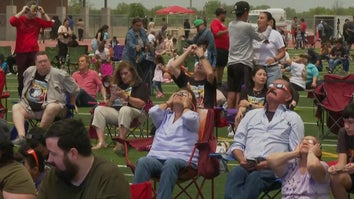 Americans Gather to Experience Solar Eclipse 