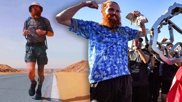 Russ Cook ran the entire length of Africa while raising money for the homeless and those who need clean drinking water.