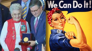 Rosie the Riveter, the name for the women who helped with the World War 2 effort, was awarded a Congressional Gold Medal.
