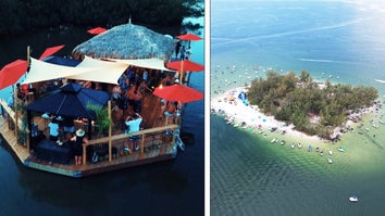 Beer Can Island, a private island in Tampa Bay, Florida, is up for sale for $1000 per share.