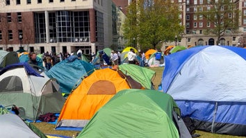 Protester Tents