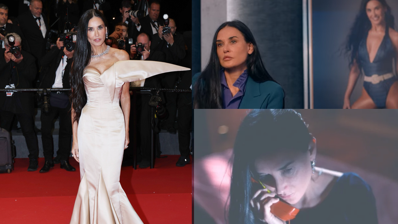 Demi Moore on Going Nude at 61 in Horror Film at Cannes Film Festival
