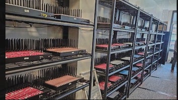 Hardware recovered after a Secret Service operation