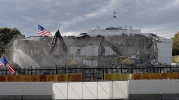 Demolished East Wing of the White House