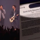 Jonas Brothers in concert, Scott Kelly's resume