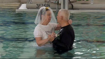 newlyweds Edward La Rue, Marlene Parsons