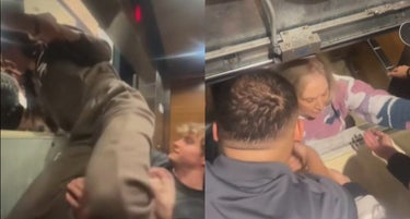 Family Of 11 Trapped In Stalled Elevator