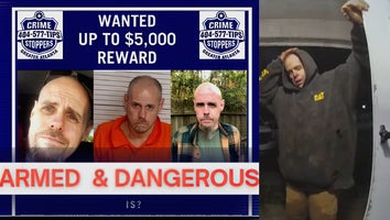 Split image of Timothy Shane "Armed & Dangerous" and Shane at front door