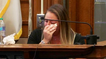 Alissa Kirby on the witness stand