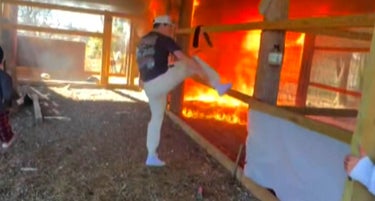 Country Singer Taylor Holder Saves Animals From Burning Barn