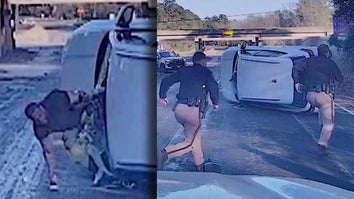 Man escapes car through windshield, deputies chase him