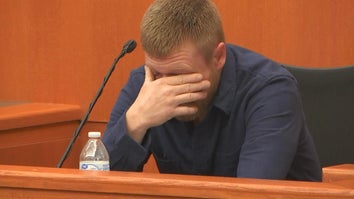 Robert Josh Grossman crying on the witness stand