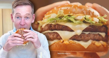 CEO Of McDonald's Bit Into Its New Burger And It Went Viral